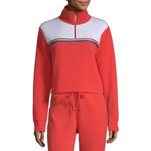 NWT. Flirtitude Juniors Womens Mock Neck Long Sleeve Sweatshirt